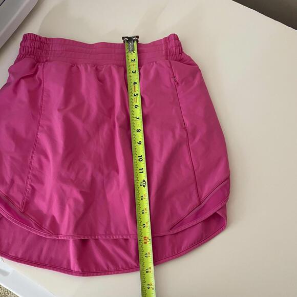 Lululemon Hotty Hot High-Rise Skirt | Sonic Pink | Size 8 | EUC - Picture 5 of 9